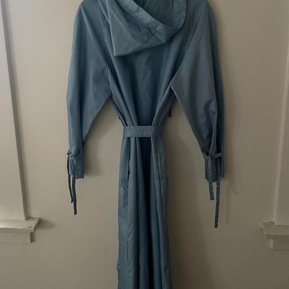 Vintage blue lightweight hooded jacket - Picture 7 of 8
